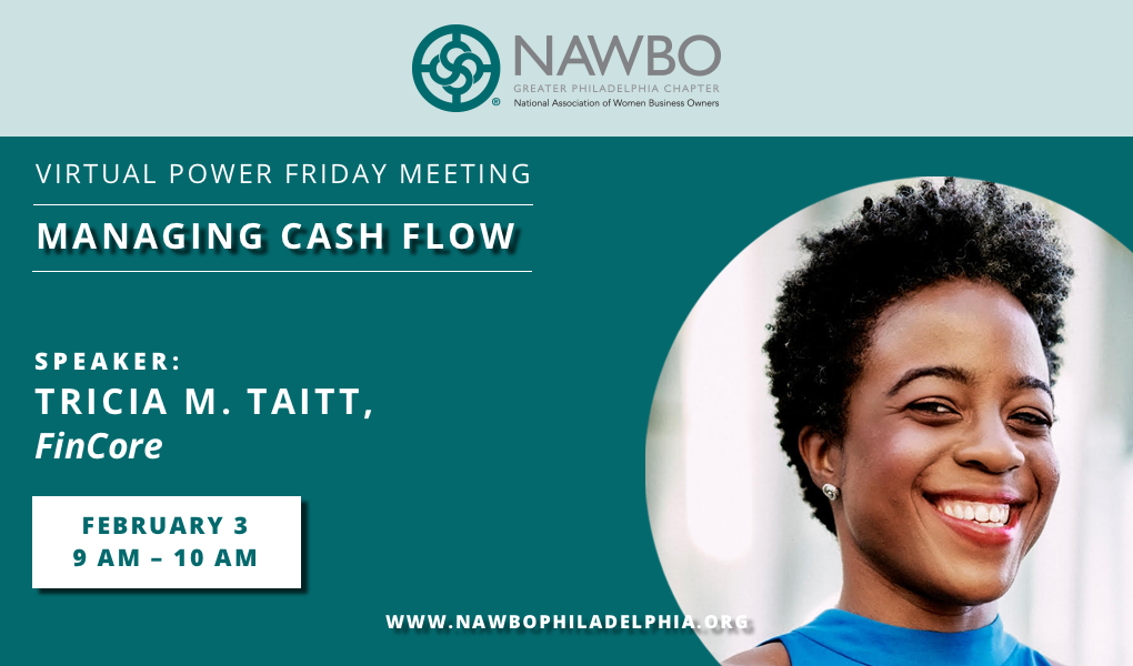 Power Friday Managing Cash Flow NAWBO, Greater Philadelphia